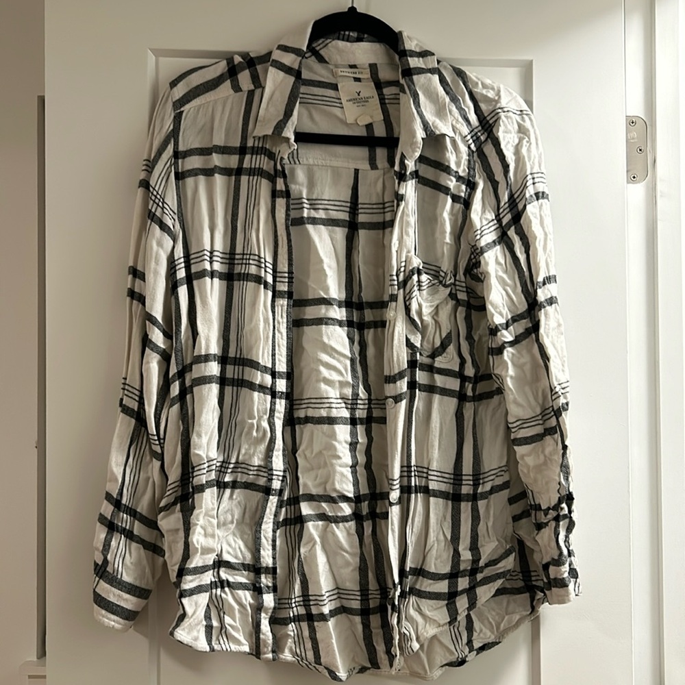Boyfriend flannel, American eagle